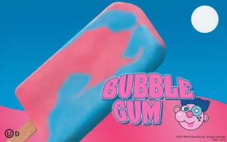 Bubble Gum Bar -- Blue Bunny  |  24 per case  |  2.5 oz each  |  $0.46 per unit
