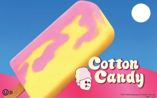 Cotton Candy Bar -- Blue Bunny  |  24 per case  |  2.5 oz each  |  $0.46 per unit