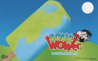 Sour Wower Bar -- Bomb Pop  |  24 per case  |  2.5 oz each  |  $0.46 per unit