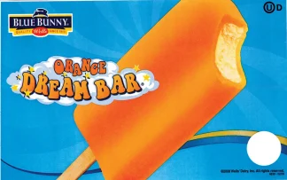 Orange Dream Bar -- Blue Ribbon Classics  |  24 per case  |  3 oz each  |  $0.84 per unit