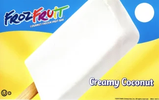 FrozFruit Creamy Coconut -- FrozFruit  |  24 per case  |  3.5 oz each  |  $0.96 per unit