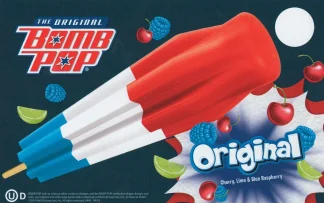 Original Bomb Pop -- Bomb Pop  |  12 per case  |  3.75 oz each  |  $1.18 per unit