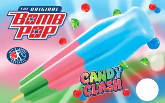 Candy Clash Bomb Pop -- Bomb Pop  |  12 per case  |  3.75 oz each  |  $1.18 per unit