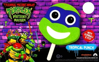 Teenage Mutant Ninja Turtles Bar -- Blue Bunny  |  18 per case  |  4.5 oz each  |  $1.45 per unit