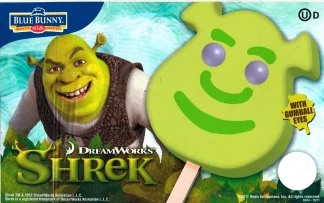 Bomb Pop Shrek -- Bomb Pop  |  18 per case  |  4 oz each  |  $1.45 per unit