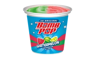 Bomb Pop Watermelon Cup -- Bomb Pop  |  12 per case  |  6 oz each  |  $1.34 per unit